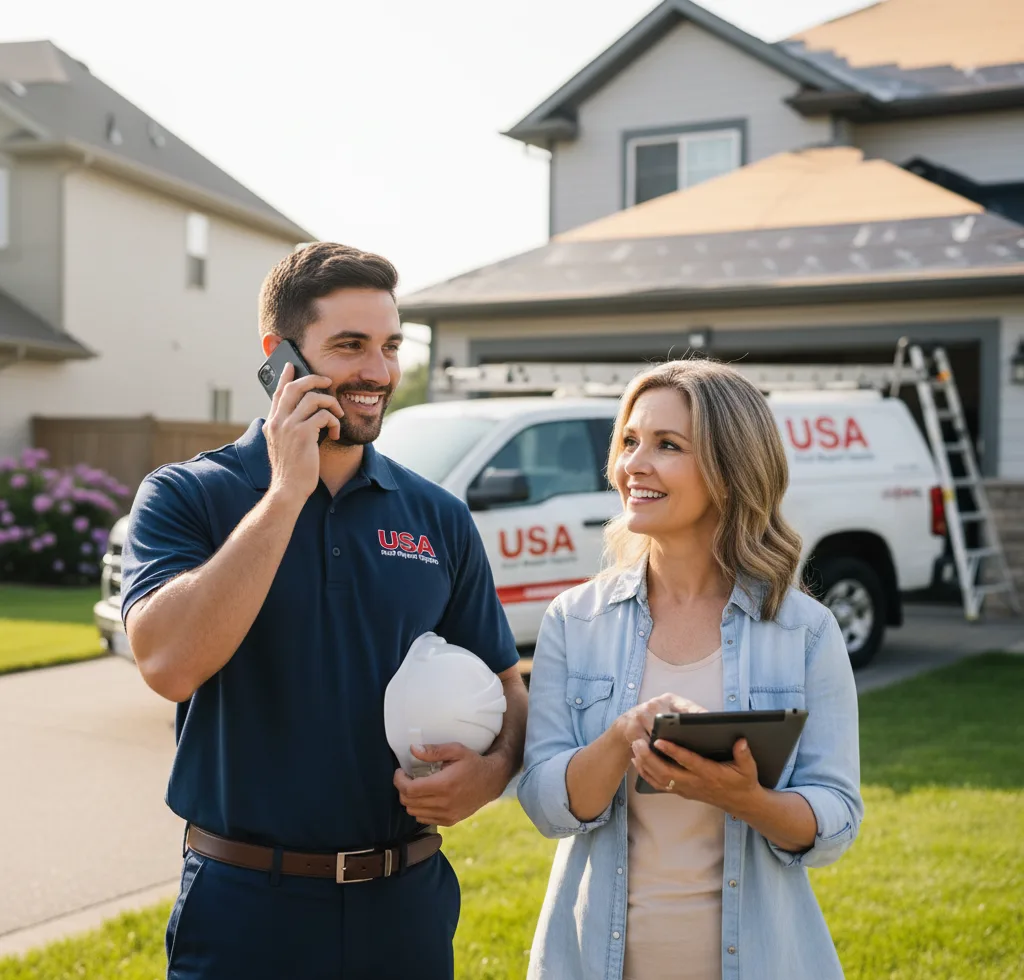 USA Roof Repair Experts customer support in Sellersville